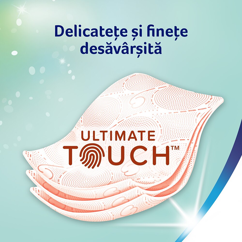 Hartie igienica ZEWA Deluxe Cashmere peach, 3 straturi, 10 role