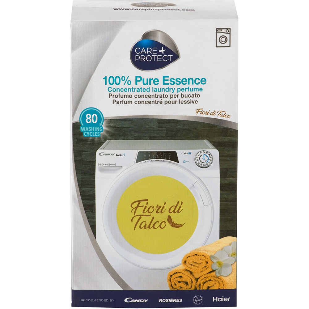 Parfum masina de spalat rufe CANDY Care+Protect Fiori di Talco, 400 ml, 80 spalari