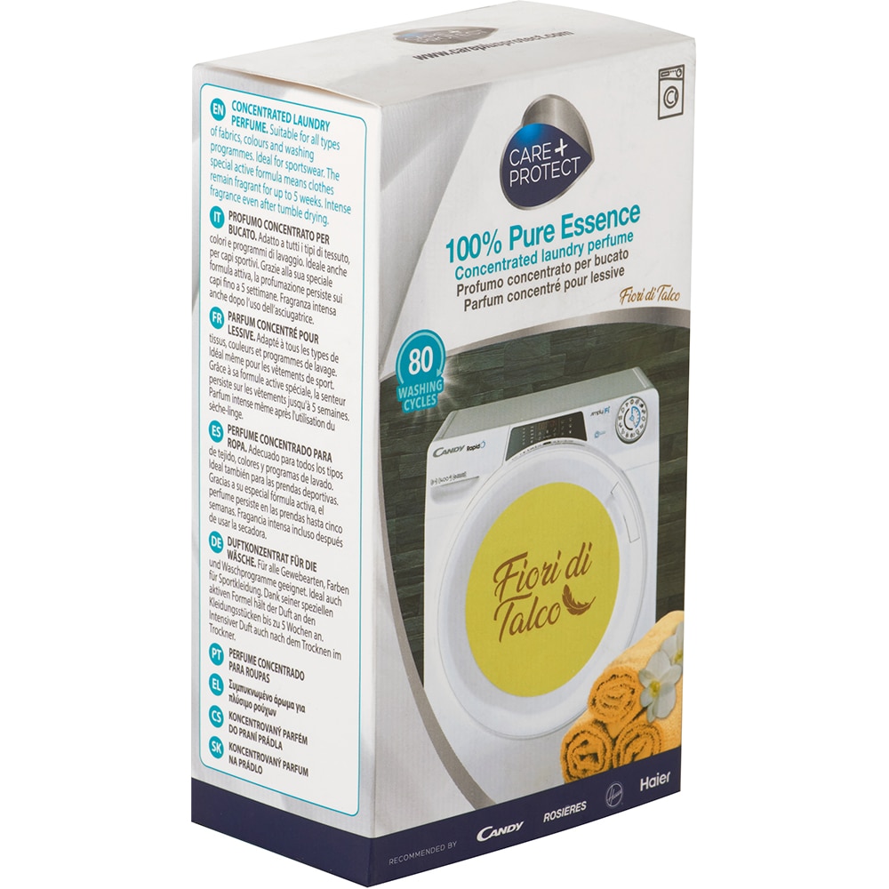 Parfum masina de spalat rufe CANDY Care+Protect Fiori di Talco, 400 ml, 80 spalari