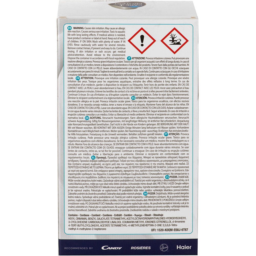 Parfum masina de spalat rufe CANDY Care+Protect Fiori di Talco, 400 ml, 80 spalari