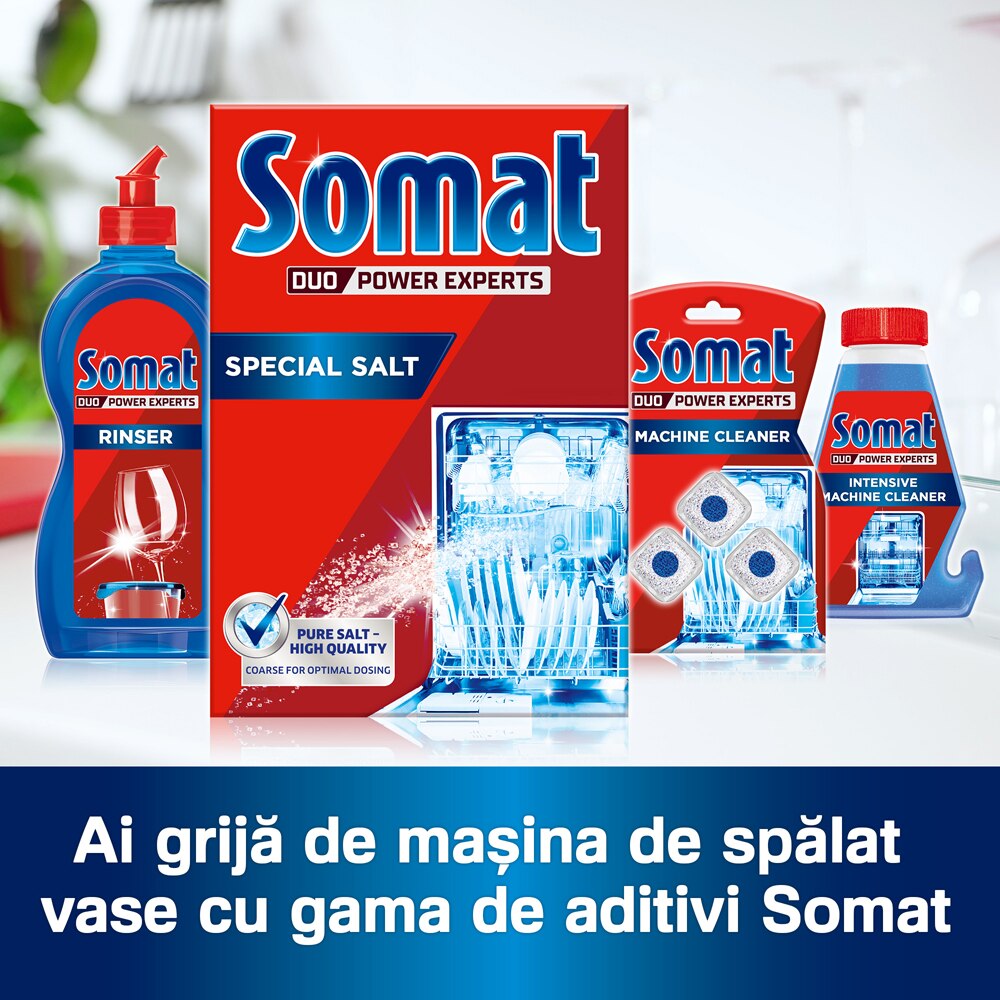 Sare dedurizanta pentru masina de spalat vase SOMAT, 1.5 kg
