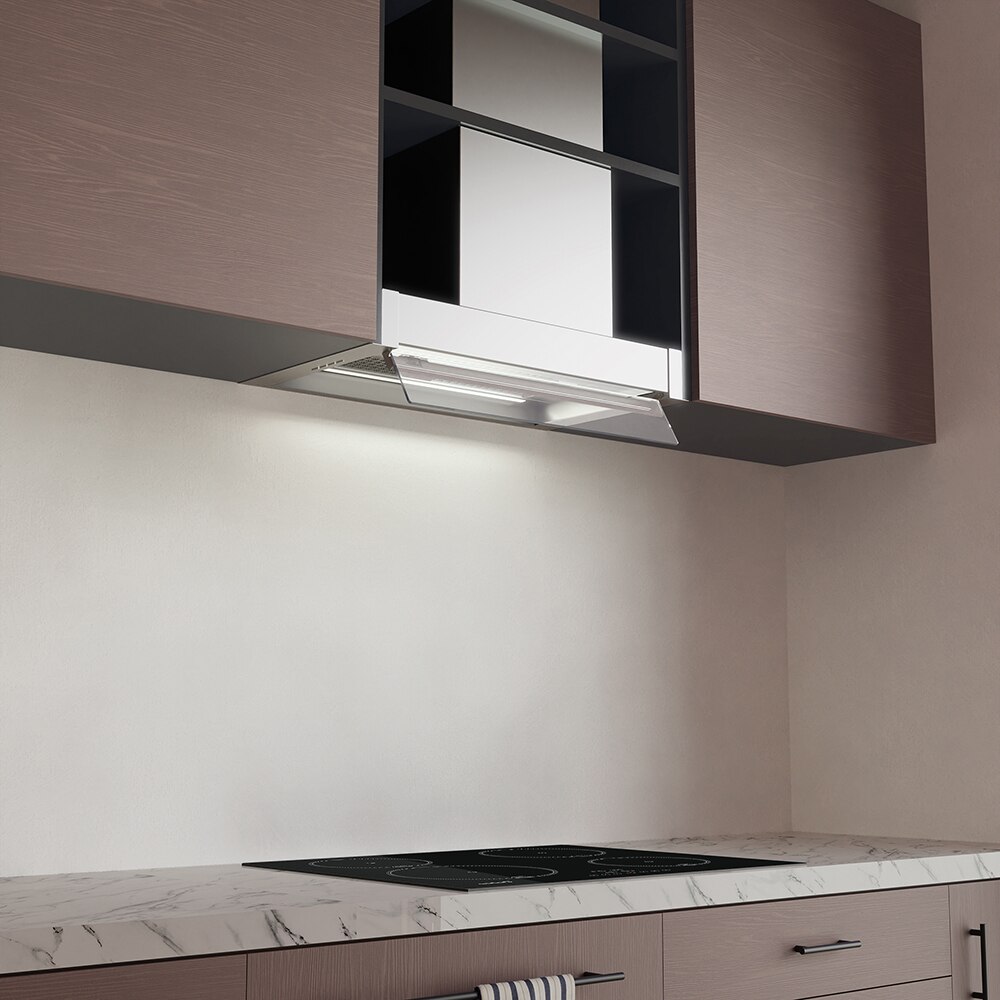 Hota incorporabila CATA Corona X 60, 1 motor, 850 m3/h, L 60 cm, inox