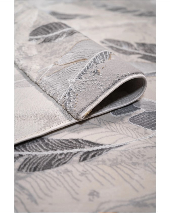 Covor camera, crem gri, 120 x 180 cm, Nova