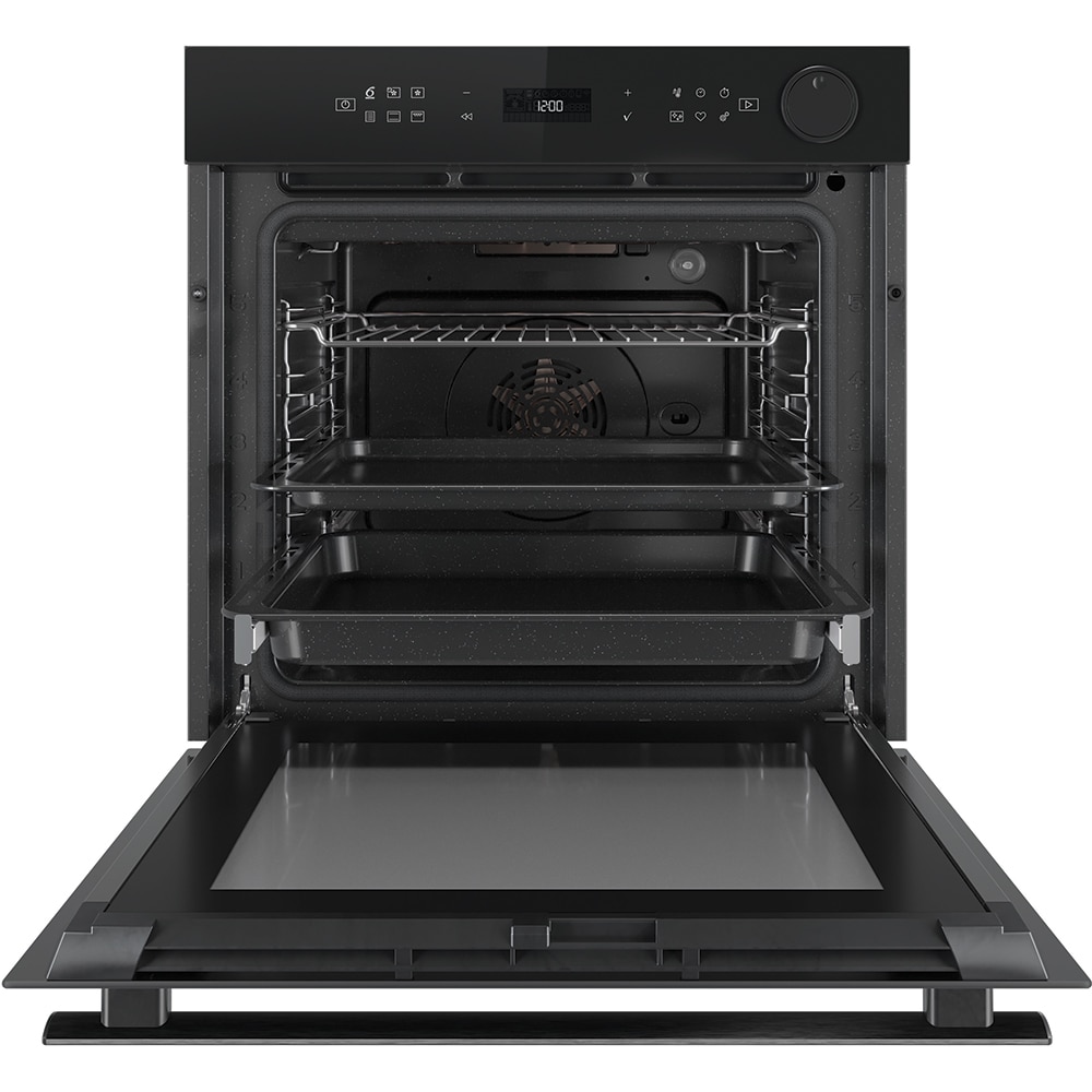 Cuptor incorporabil WHIRLPOOL AKZ9S 8270 FB, Electric, Autocuratare pirolitica + hidrolitica, 73 l, Clasa A+, 6th Sense, negru