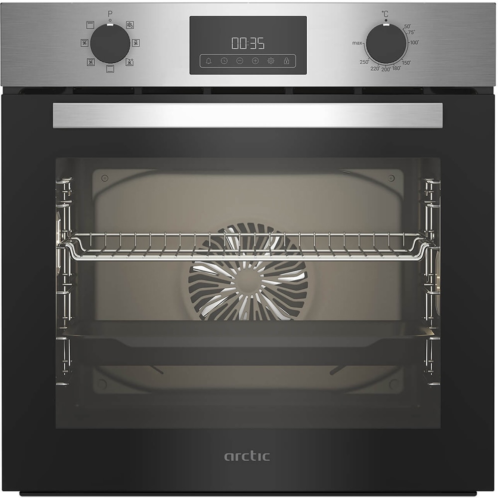 Cuptor incorporabil ARCTIC ARVIE1130XM, Electric, Autocuratare catalitica, 71 l, Clasa A, inox