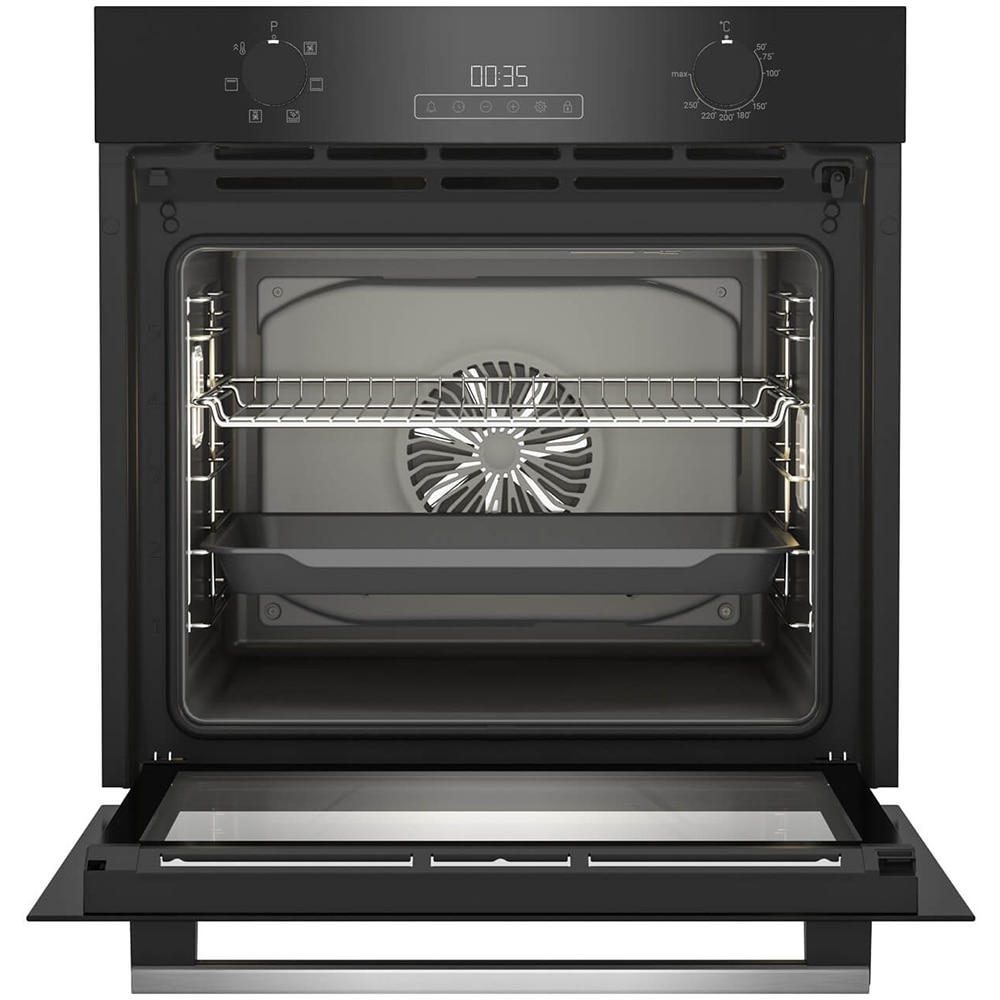 Cuptor incorporabil ARCTIC ARVIE1430BM, Electric, Autocuratare catalitica, 71 l, Clasa A, negru