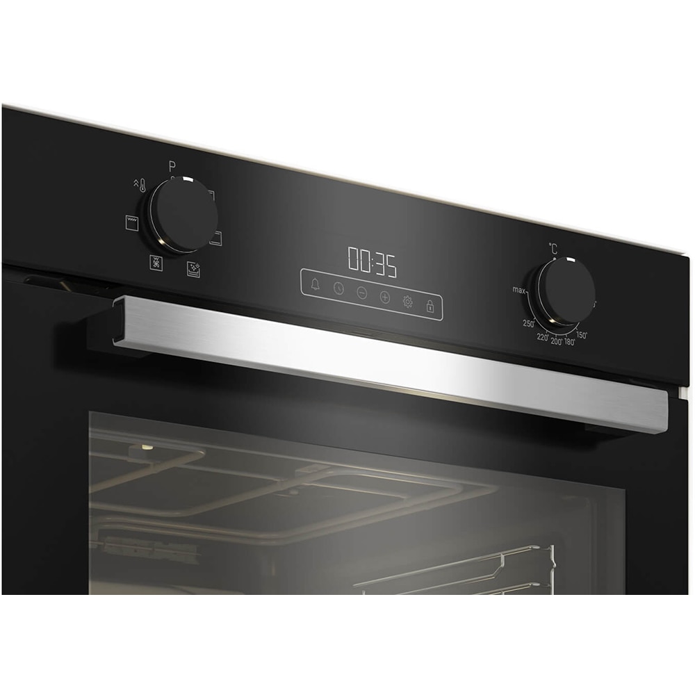 Cuptor incorporabil ARCTIC ARVIE1430BM, Electric, Autocuratare catalitica, 71 l, Clasa A, negru