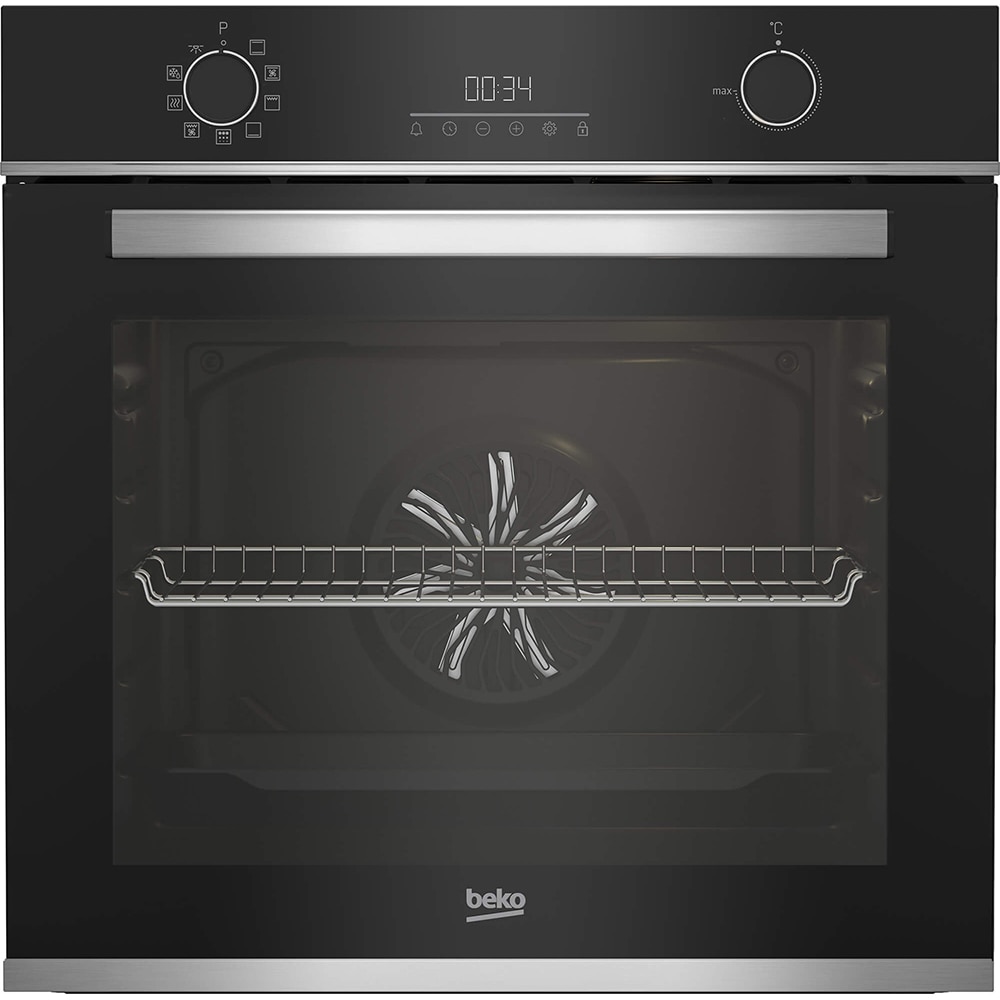 Cuptor incorporabil BEKO BBIE13301XMP, Electric, Autocuratare pirolitica, 72 l, Clasa A, negru