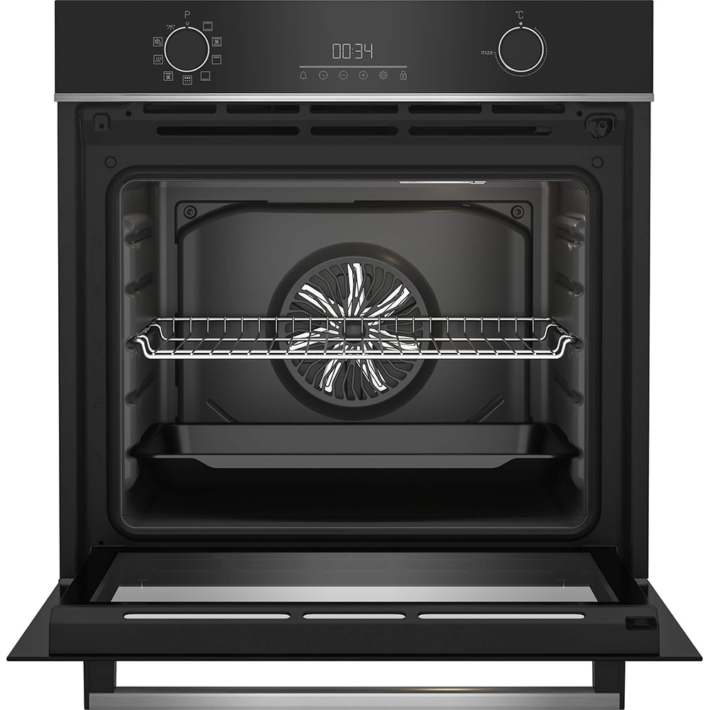 Cuptor incorporabil BEKO BBIE13301XMP, Electric, Autocuratare pirolitica, 72 l, Clasa A, negru