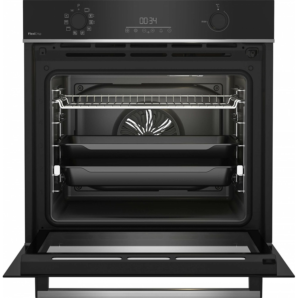 Cuptor incorporabil BEKO BBIM13300XFFMP, Electric, Autocuratare pirolitica, 72 l, Clasa A+, negru