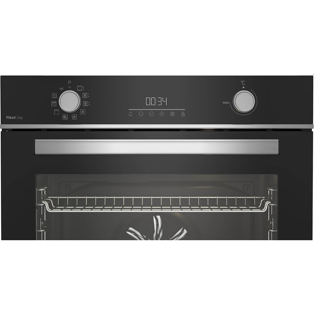 Cuptor incorporabil BEKO BBIM13300XMPSEF, Electric, Autocuratare pirolitica, 72 l, Clasa A+, AeroPerfect, negru