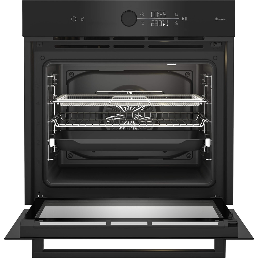 Cuptor incorporabil BEKO BBIMA17410BMPW, Electric, Autocuratare pirolitica, 72 l, Clasa A+, Wi-Fi, negru