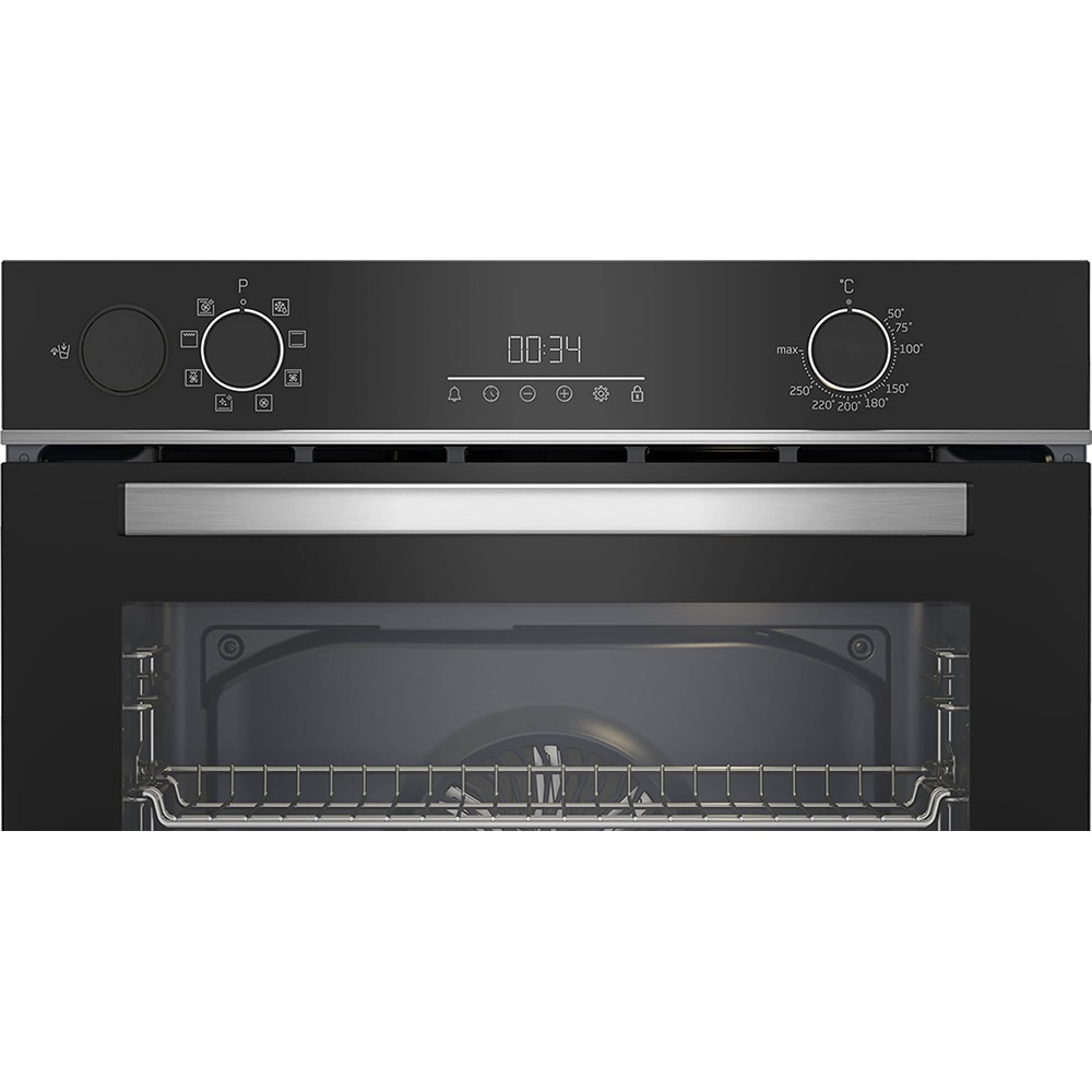 Cuptor incorporabil BEKO BBIS13300XMSE, Electric, Gatire cu abur, Autocuratare catalitica, 72 l, Clasa A+, AeroPerfect, negru