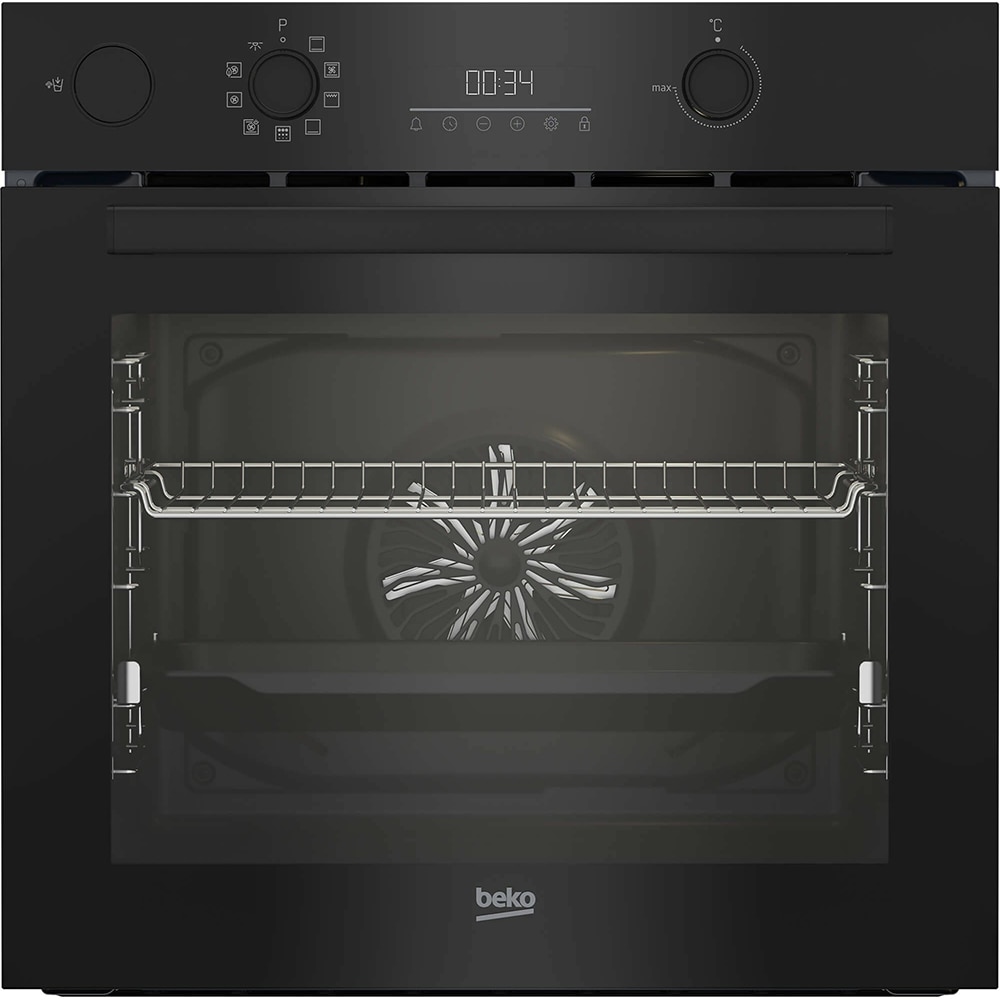Cuptor incorporabil BEKO BBIS17300XCMPE, Electric, Autocuratare pirolitica, 72 l, Clasa A, negru