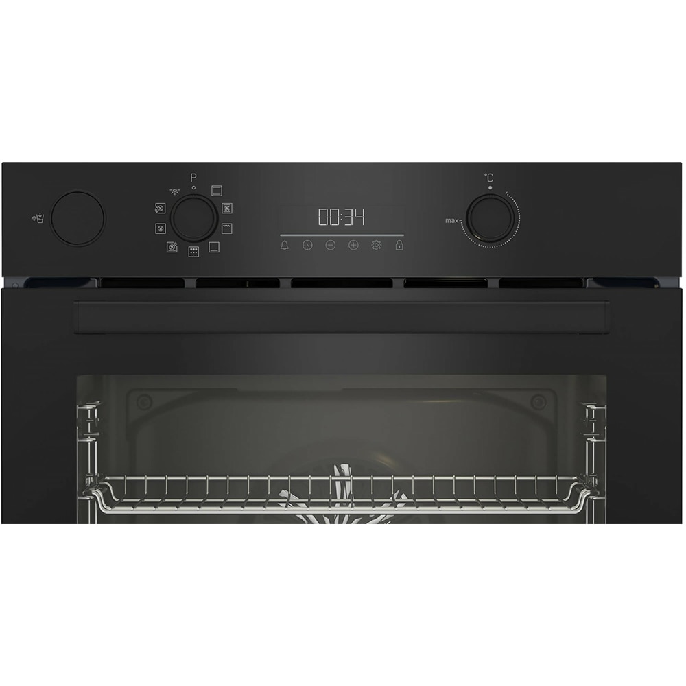Cuptor incorporabil BEKO BBIS17300XCMPE, Electric, Autocuratare pirolitica, 72 l, Clasa A, negru