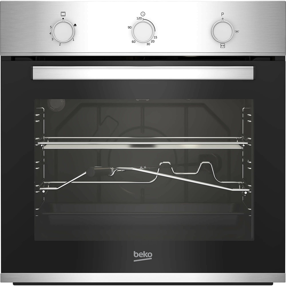 Cuptor incorporabil BEKO BIG12100X, Gaz, 66 l, Clasa A, inox