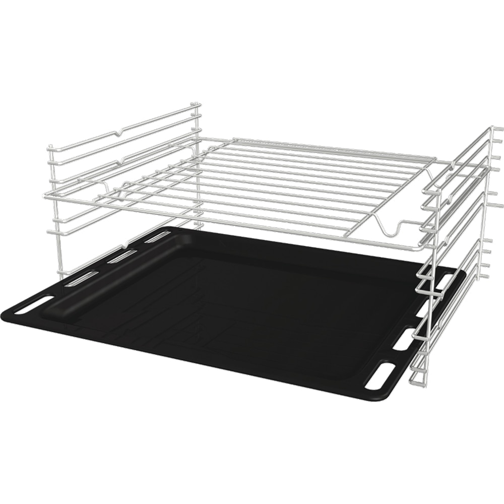 Cuptor incorporabil GORENJE BO6635E01B, Electric, Autocuratare AquaClean, 61 l, Clasa A, negru