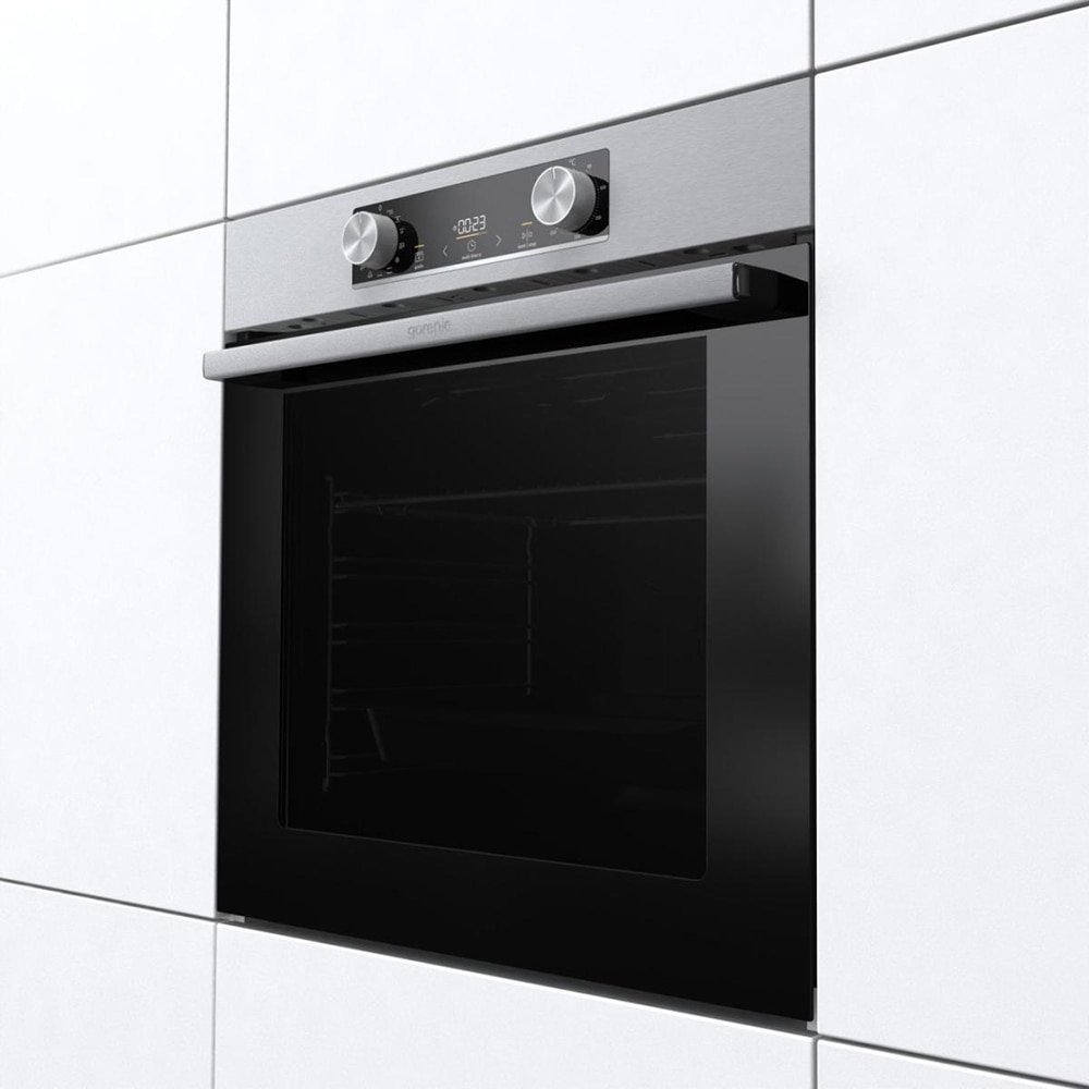 Cuptor incorporabil GORENJE BO6737E02XK, Electric, Autocuratare AquaClean, 77 l, Clasa A, inox