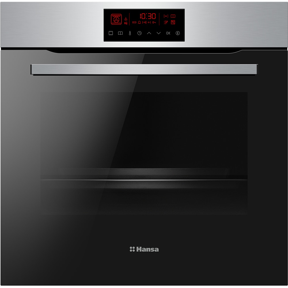Cuptor incorporabil HANSA BOEI69721, Electric, Autocuratare catalitica, 77 litri, Clasa A+, inox