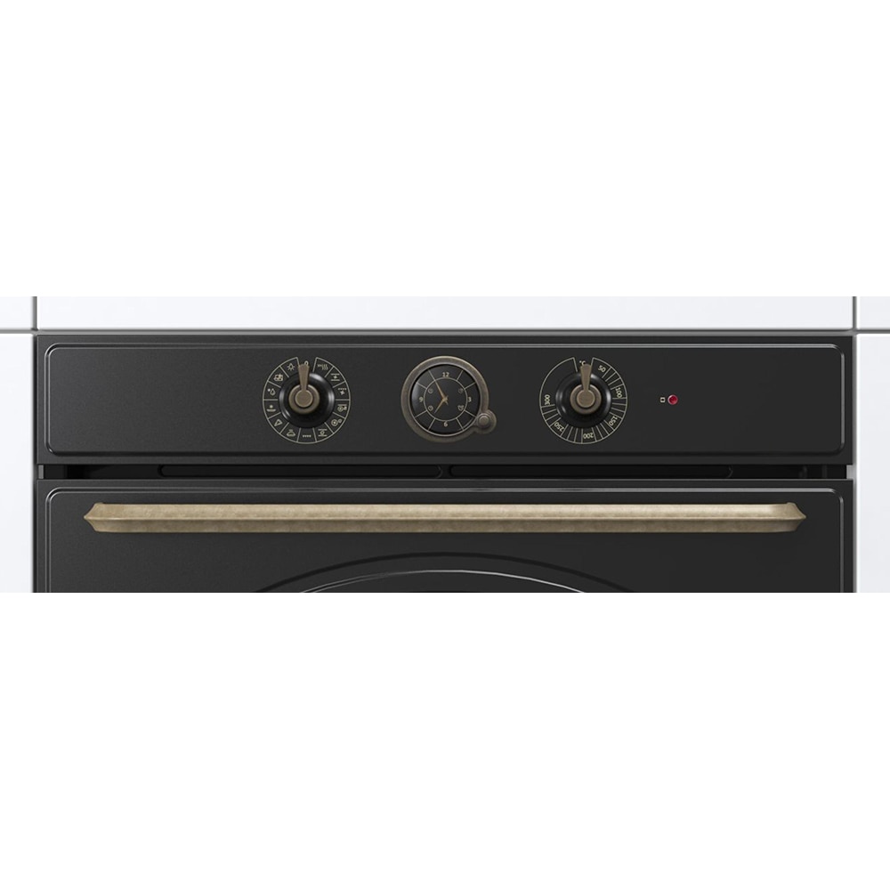 Cuptor incorporabil GORENJE BOS67372CLB, Electric, Autocuratare AquaClean, 77 l, Clasa A, negru