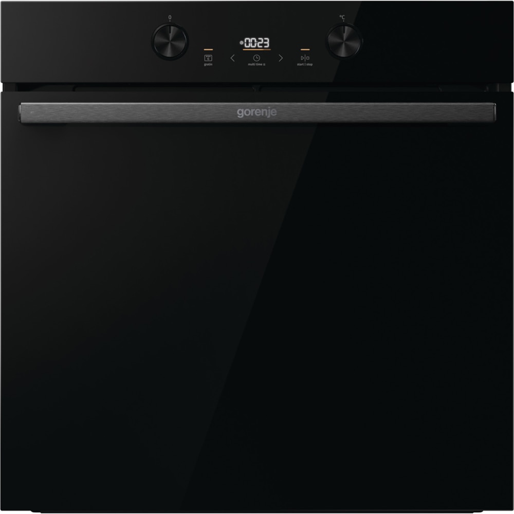 Cuptor incorporabil GORENJE BOS6737E20FBG, Electric, Autocuratare AquaClean, 77 l, Clasa A, negru