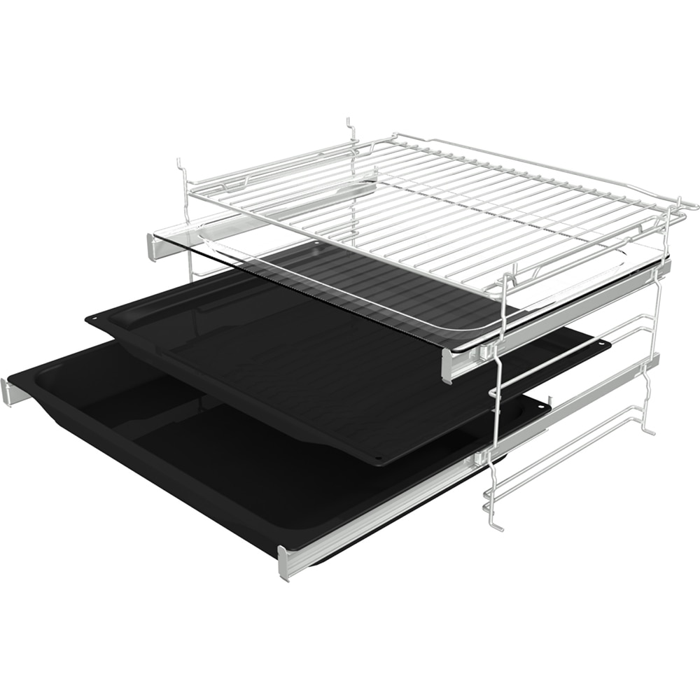 Cuptor incorporabil GORENJE BOS6737E20FBG, Electric, Autocuratare AquaClean, 77 l, Clasa A, negru