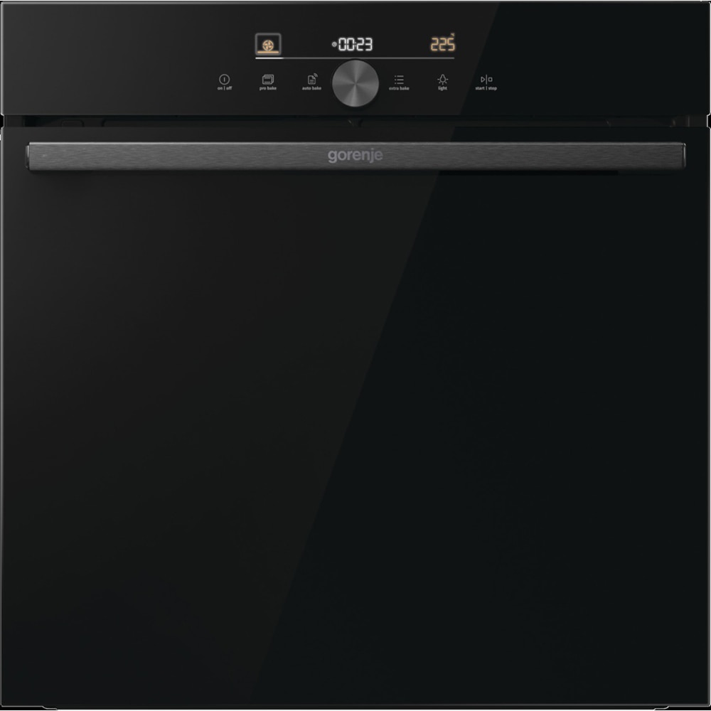 Cuptor incorporabil GORENJE BOS6747A05DG, Electric, Autocuratare AquaClean, 77 l, Clasa A+, negru