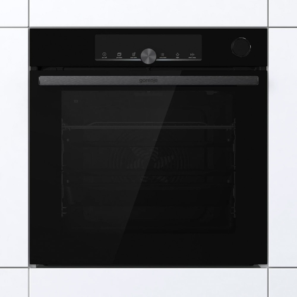 Cuptor incorporabil GORENJE BSA6747A04BGWI, Electric, Autocuratare Catalitica, 77 l, Clasa A+, negru