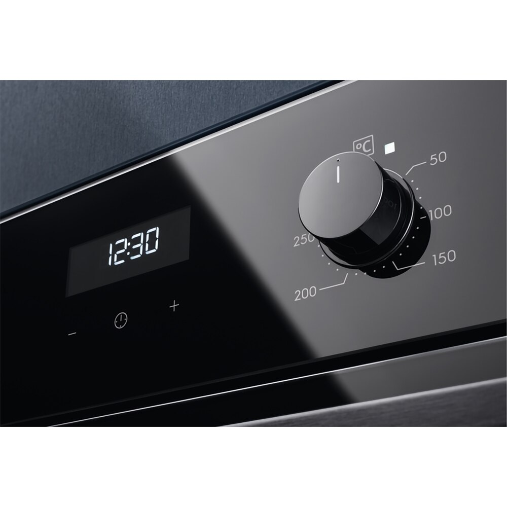 Cuptor incorporabil ELECTROLUX SteamBake EOD5H70BZ, Electric, Gatire cu abur, 65 l, Clasa A, negru