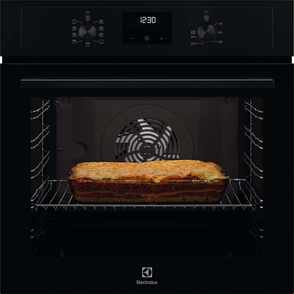 Cuptor incorporabil ELECTROLUX EOF3C50H, Electric, Autocuratare catalitica, 72 l, Clasa A, negru