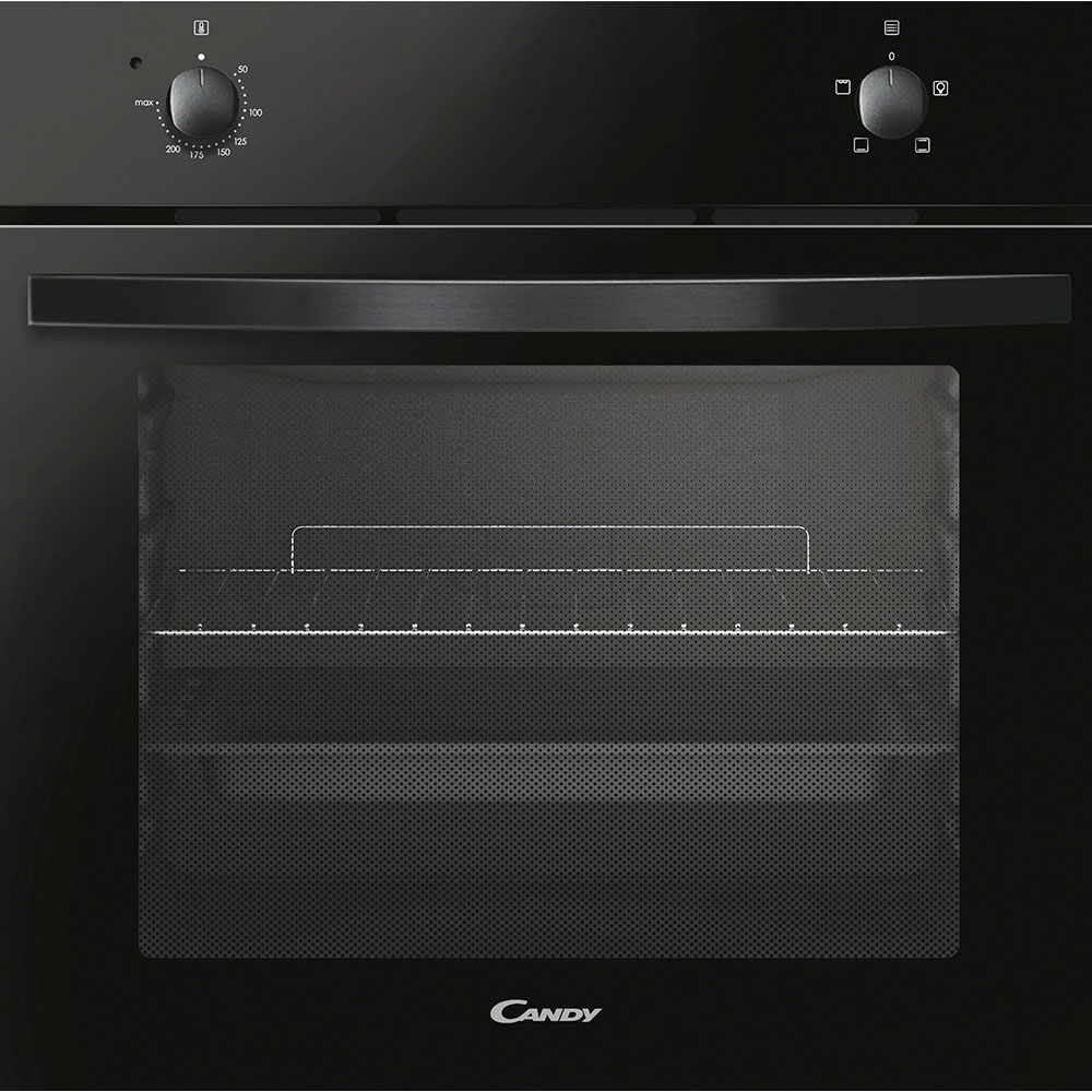 Cuptor incorporabil CANDY FIDC N100, Electric, 70 l, Clasa A, negru