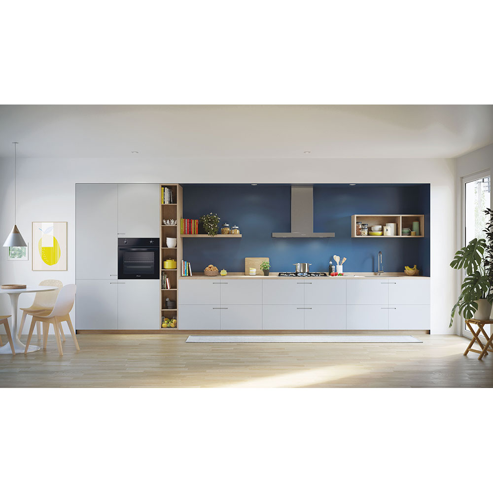 Cuptor incorporabil CANDY FIDC N100, Electric, 70 l, Clasa A, negru