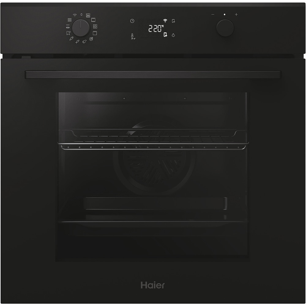 Cuptor incorporabil HAIER H6 ID23B3HTB, Electric, Autocuratare hidrolitica, 78 l, Clasa A++, Wi-Fi, negru