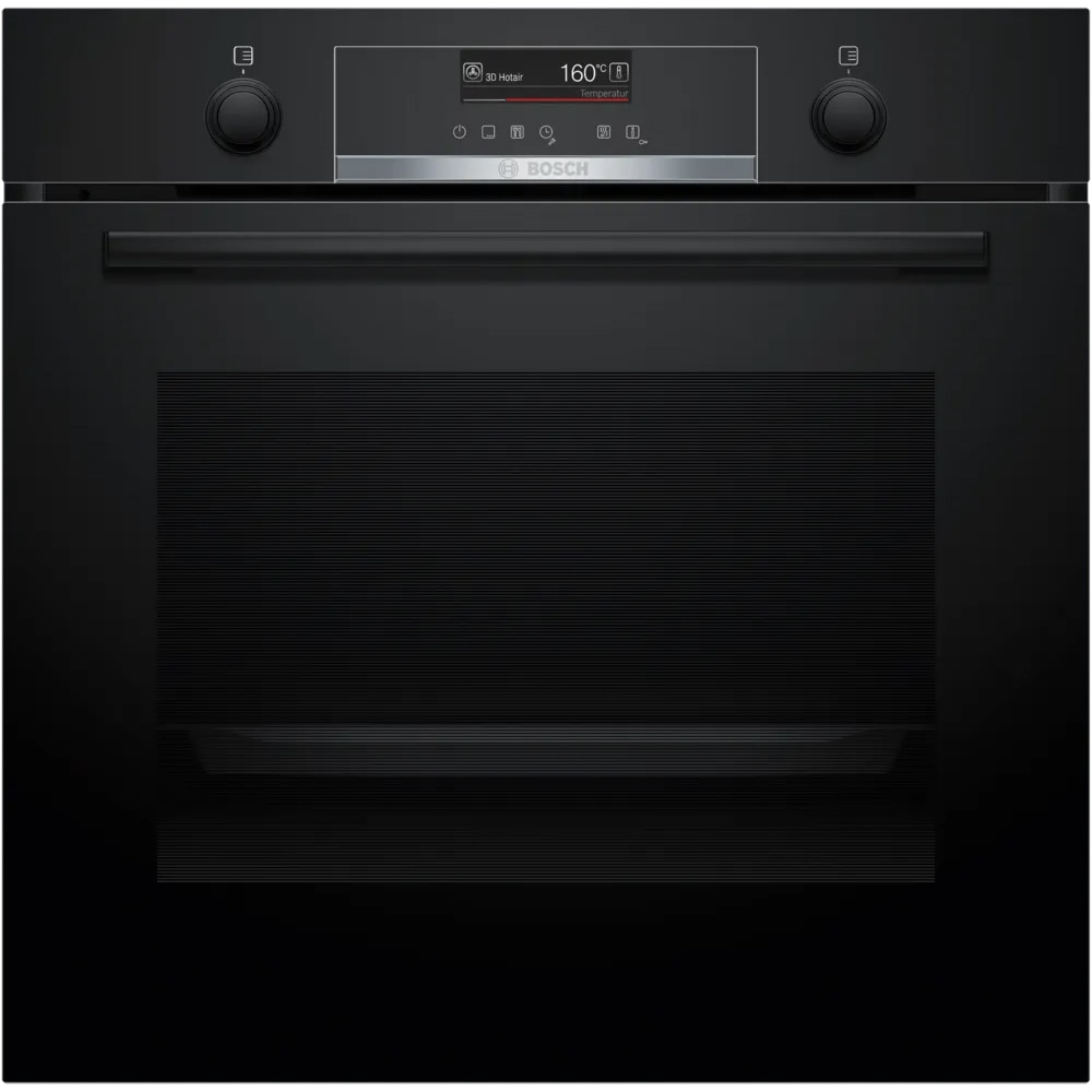 Cuptor incorporabil BOSCH HBG539EB3, Electric, Autocuratare EcoClean, 71 l, Clasa A+, negru