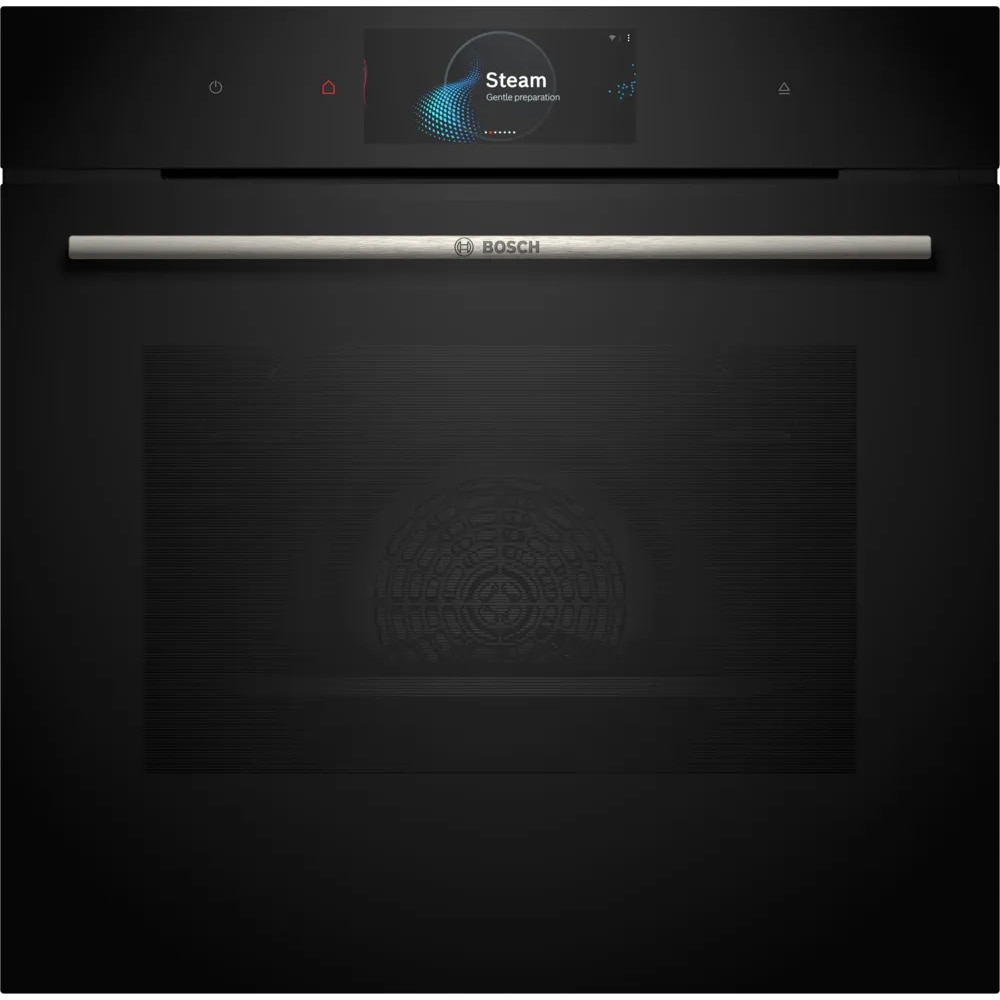 Cuptor incorporabil BOSCH HRG7784B1, Electric, Gatire cu abur, Autocuratare pirolitica, 71 l, Clasa A+, negru