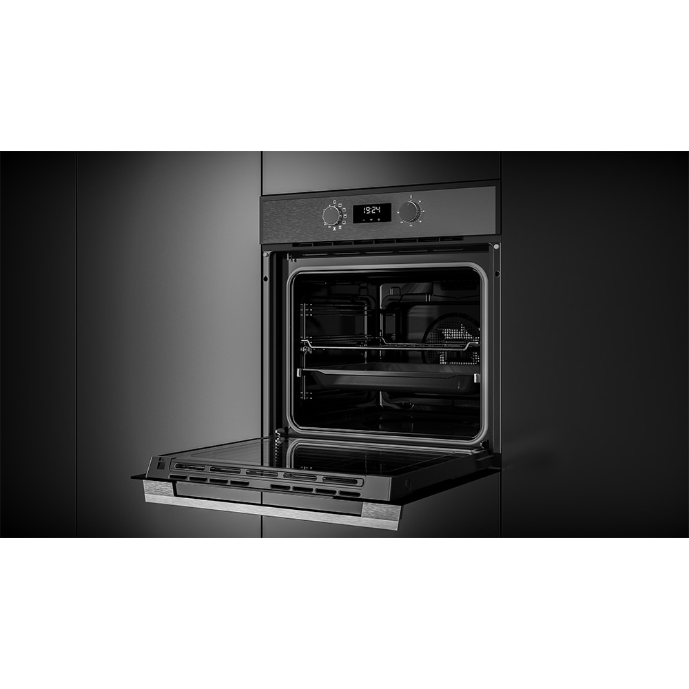 Cuptor incorporabil TEKA HSB 630 BK, Electric, Autocuratare hidrolitica, 70 l, Clasa A+, negru