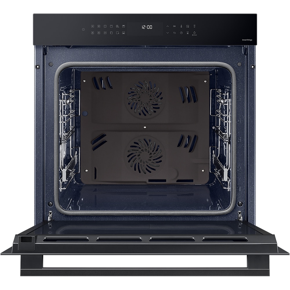 Cuptor incorporabil SAMSUNG NV7B42251AK/U2, Electric, Autocuratare catalitica, 76 l, Clasa A+, Dual Cook, Wi-Fi, negru