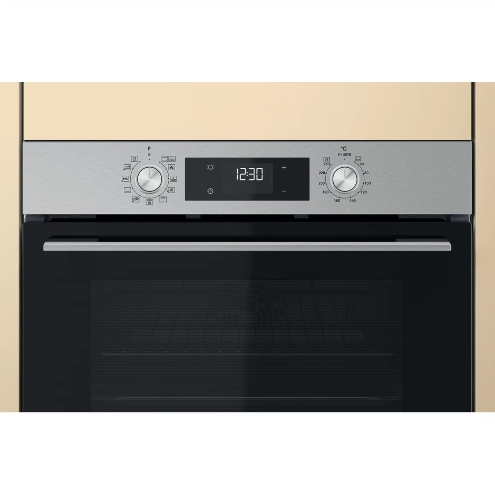 Cuptor incorporabil WHIRLPOOL OMK58HU1X, Electric, Autocuratare hidrolitica, 71 l, Clasa A+, inox