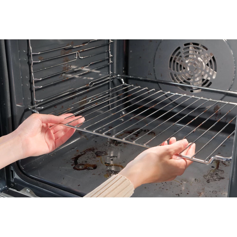 Cuptor incorporabil WHIRLPOOL W7 OM4 4S1 P BL, Electric, Autocuratare pirolitica, 73l, Clasa A+, 6th Sense, negru