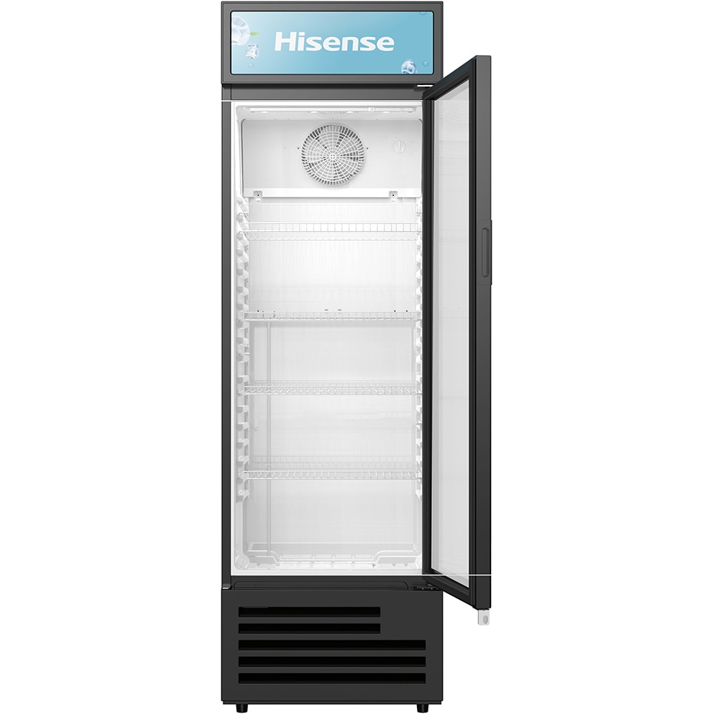 Vitrina frigorifica HISENSE CPC221F7ABE, 205 l, H 173 cm, Clasa E, negru