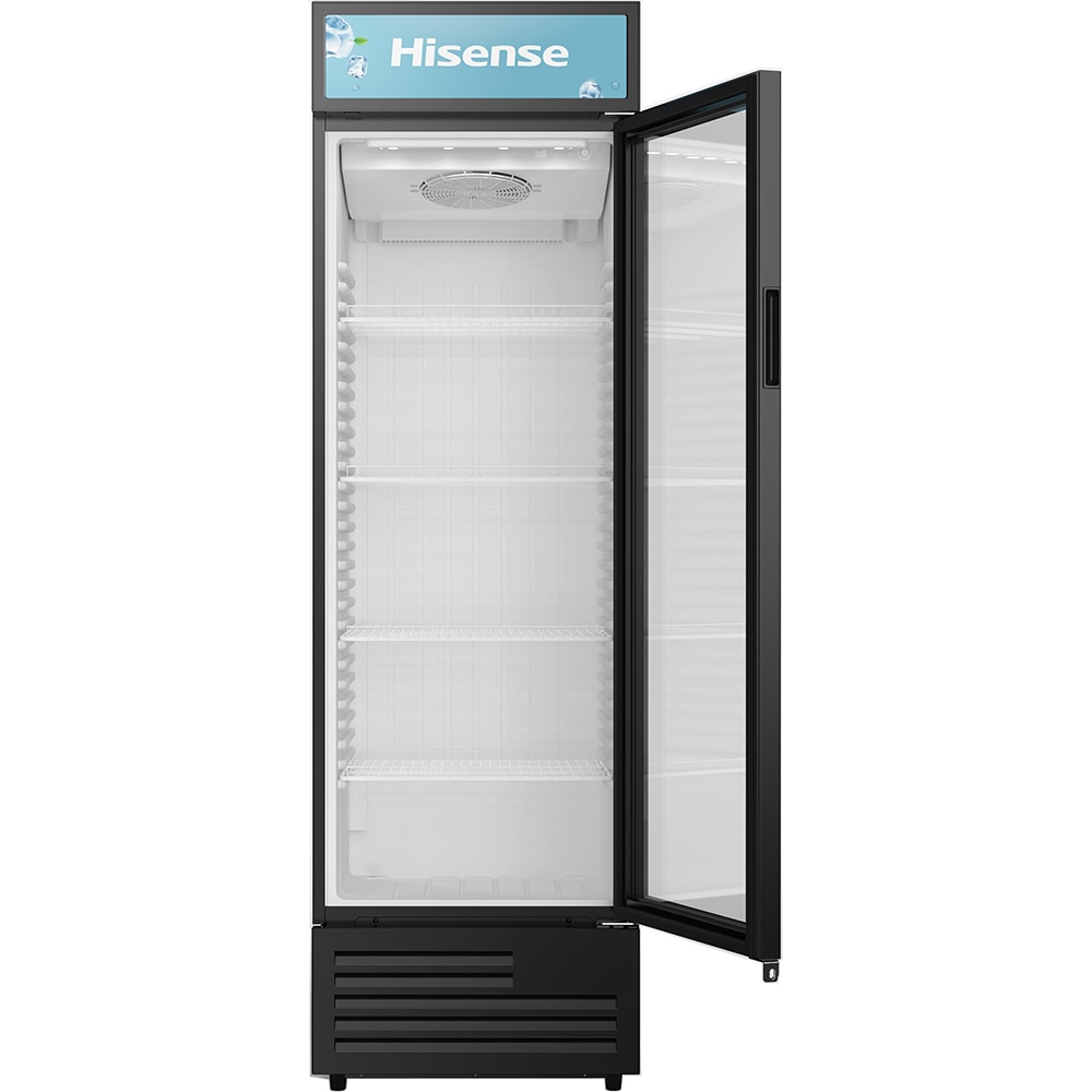 Vitrina frigorifica HISENSE CPC381N7ABD, 343 l, H 200 cm, Clasa D, negru