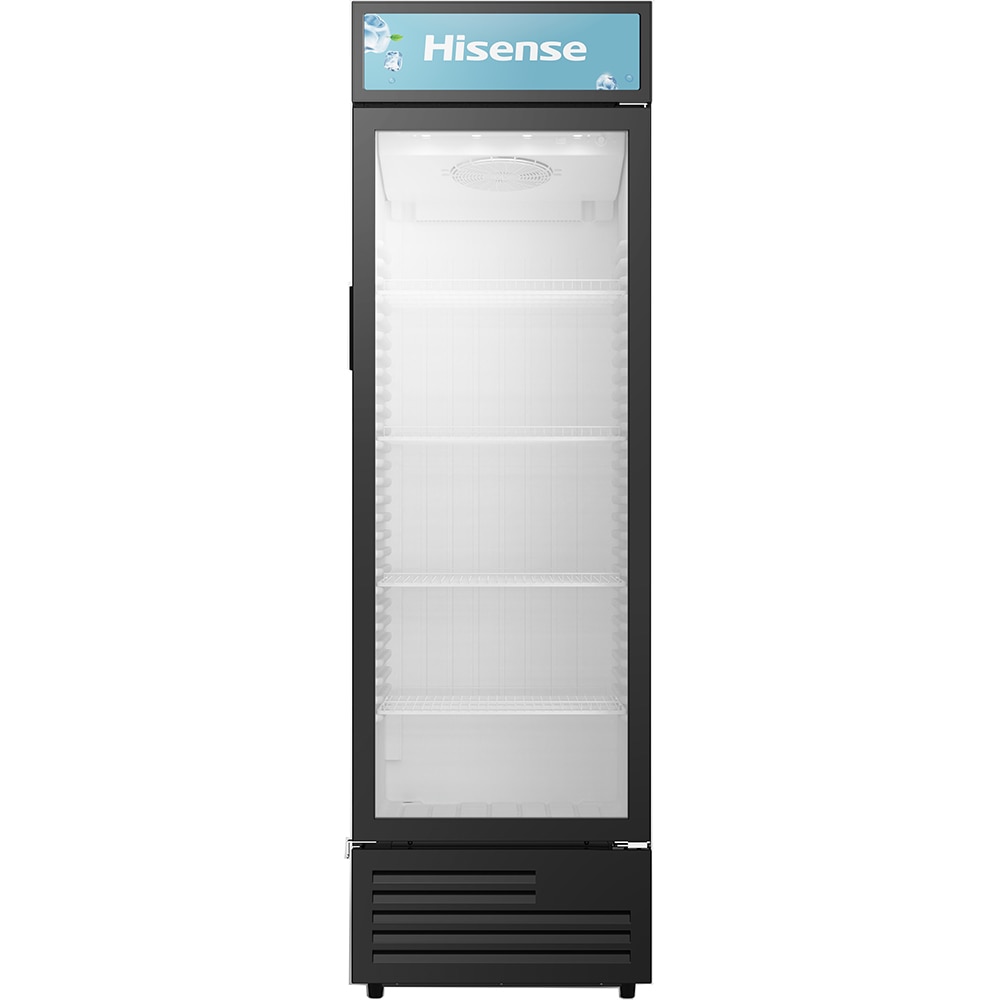 Vitrina frigorifica HISENSE CPC381N7ABD, 343 l, H 200 cm, Clasa D, negru
