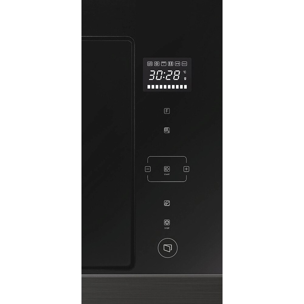 Cuptor cu microunde incorporabil HAIER HOR38G5FT, 28l, 900W, Grill, negru