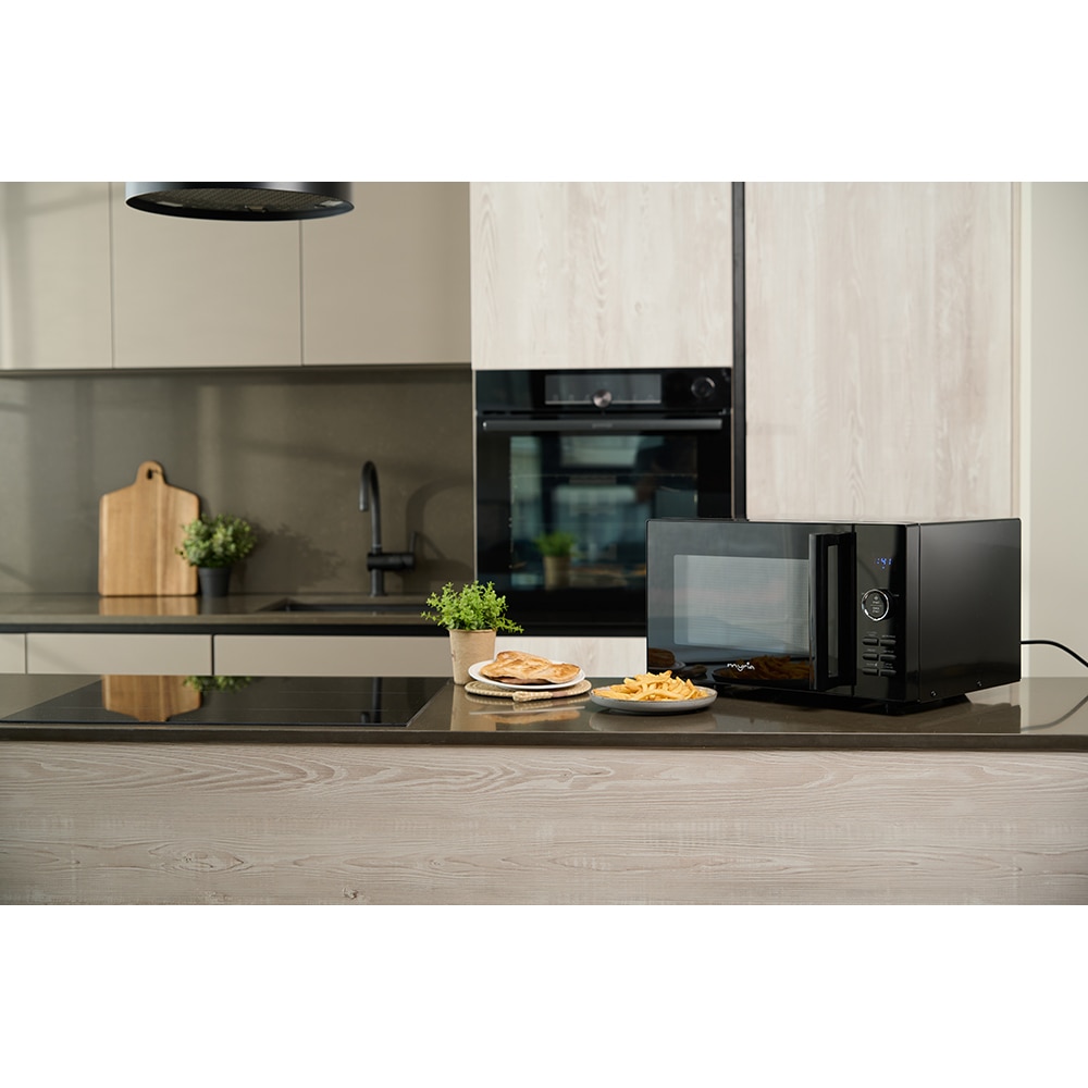 Cuptor microunde MYRIA MY4701BK, 25l, 900W, negru