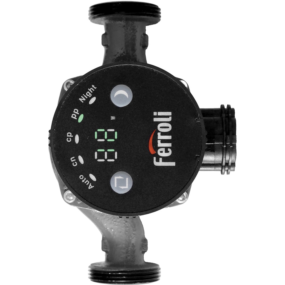 Pompa electronica de circulatie FERROLI CRS 25-6/180, 45W, 180 mm, 220V, negru