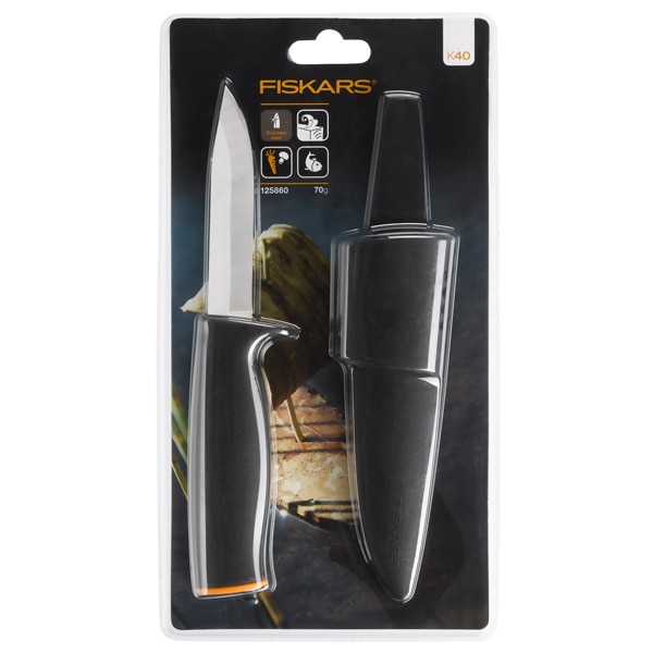 Cutit utilitar FISKARS K40, 218 mm, 70 g, inox