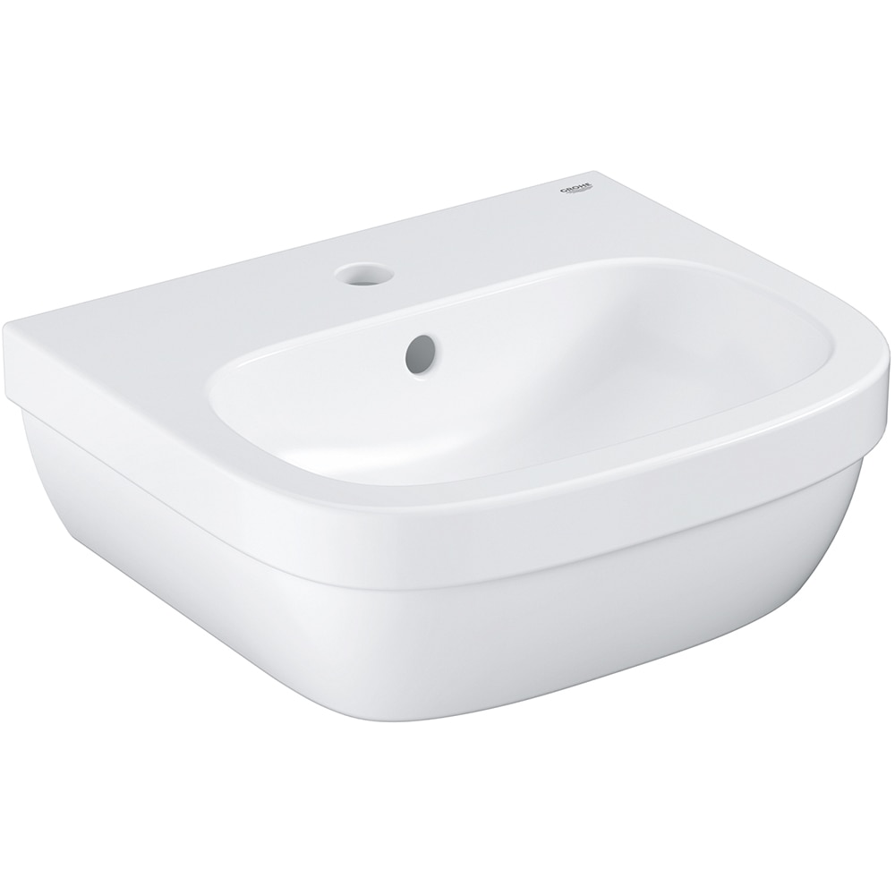 Chiuveta baie GROHE Euro Ceramic 39324000, montare pe perete, 45 x 39.6 cm, alb