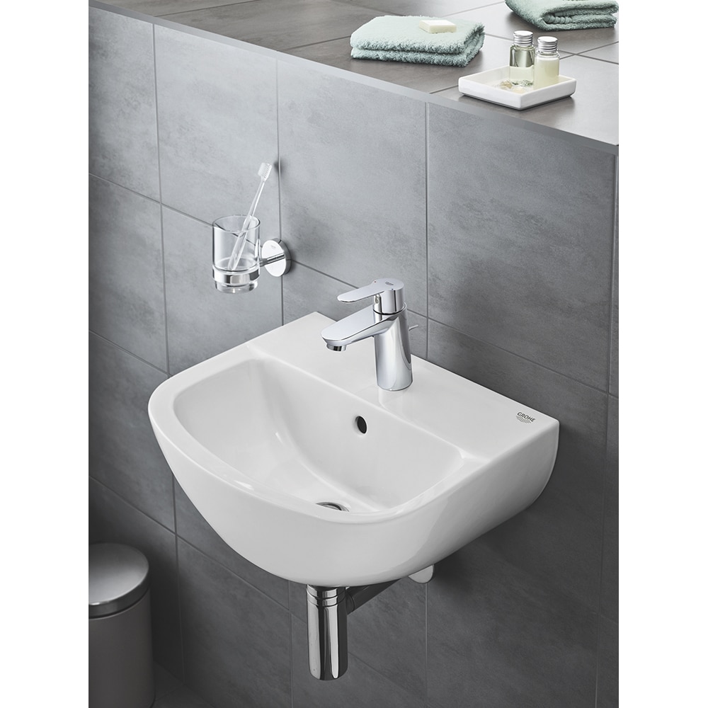 Chiuveta baie GROHE Bau Ceramic 39424000, montare pe perete, 45.4 x 35.4 cm, alb