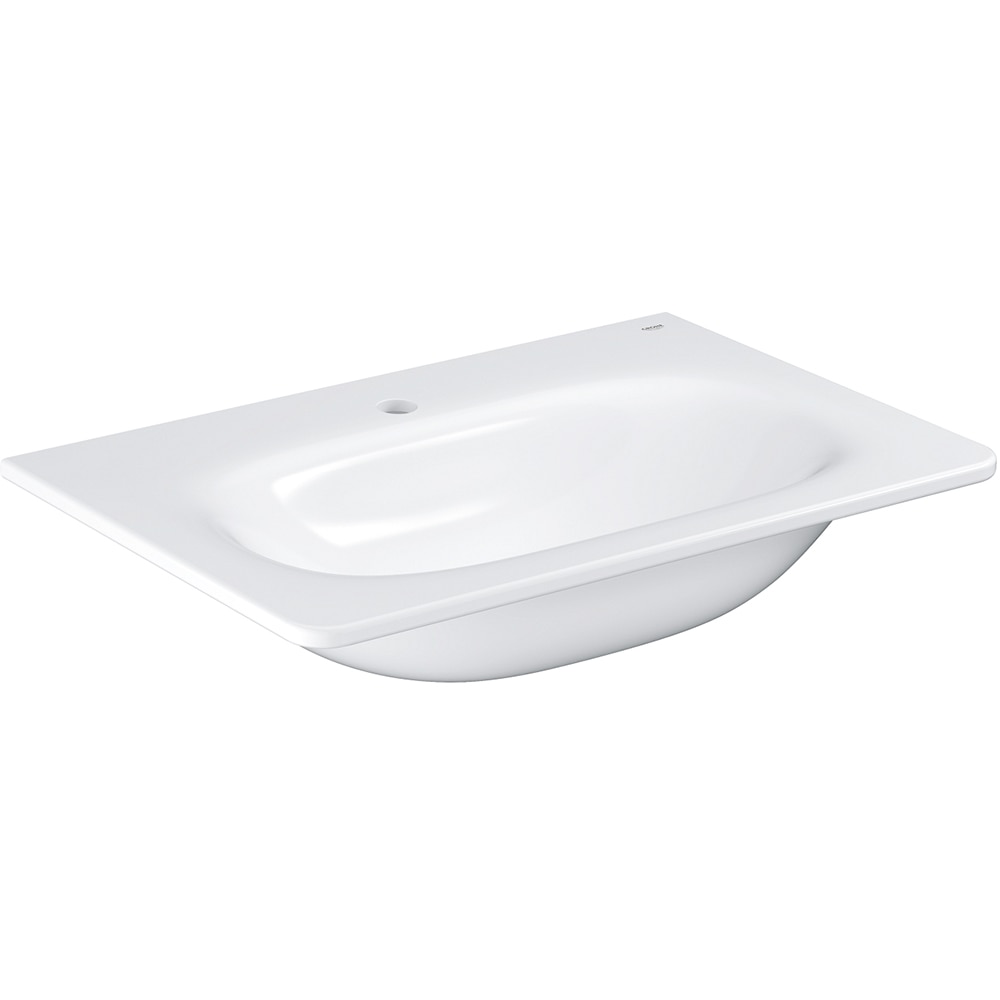 Chiuveta baie GROHE Essence 3956400H, montare pe perete, 70 x 48.5 cm, alb