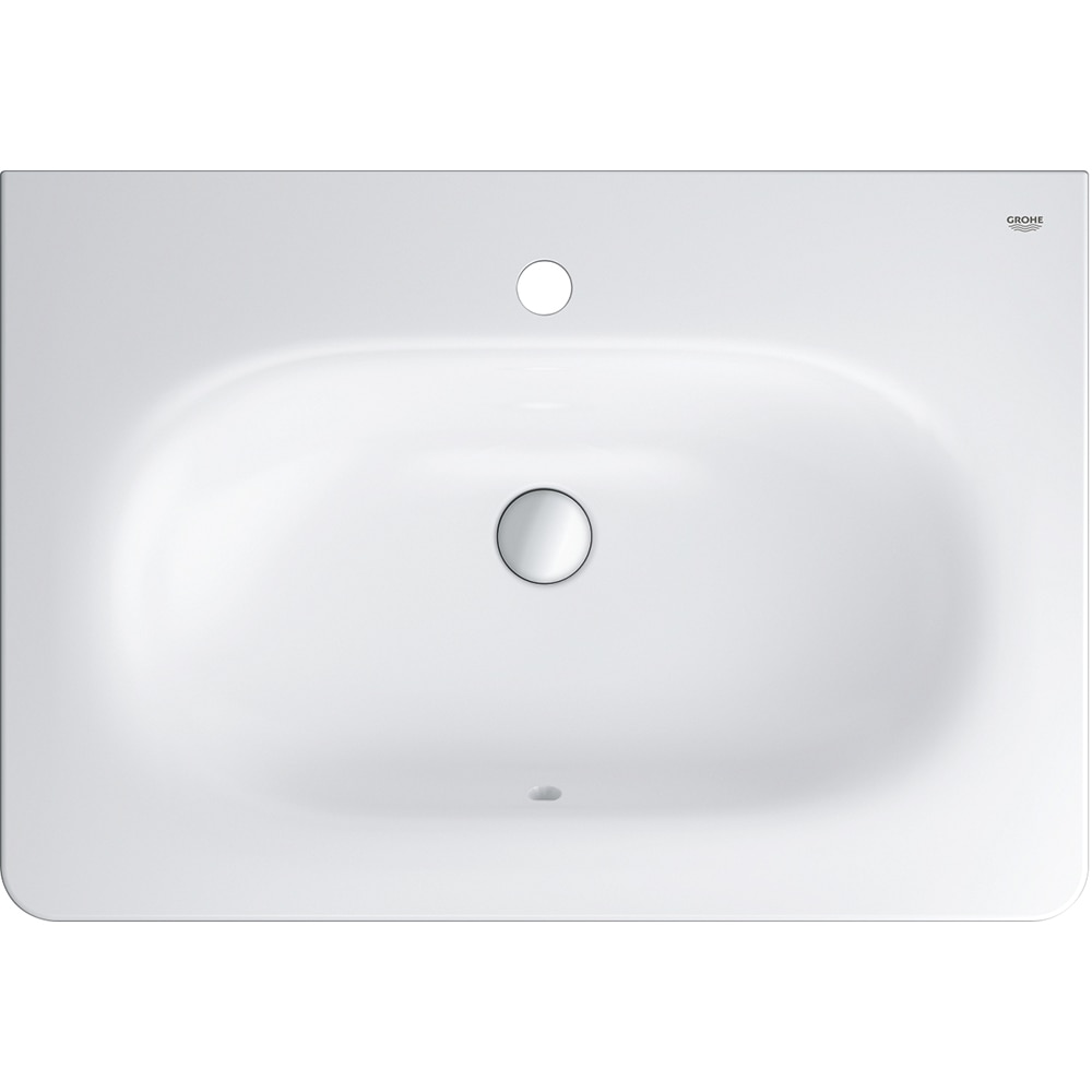 Chiuveta baie GROHE Essence 3956400H, montare pe perete, 70 x 48.5 cm, alb